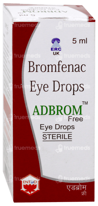 Adbrom Free Eye Drops 5Ml
